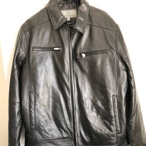 Bostorharbour Leather Jacket Size L